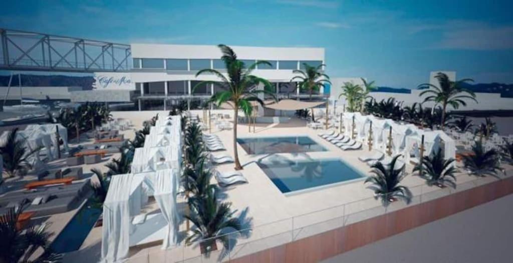 Luxury Flat, 3 Bedrooms, 2 Bathrooms And Swimming Pool Next To The Beach!! Sant Adria de Besos Bagian luar foto